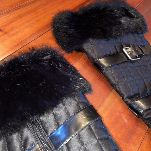 Brand New Bakers Black Wedge Snow Boot Size 8 - Picture 7 of 8